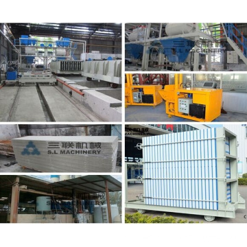 Vertical type precast concrete wall panel machine